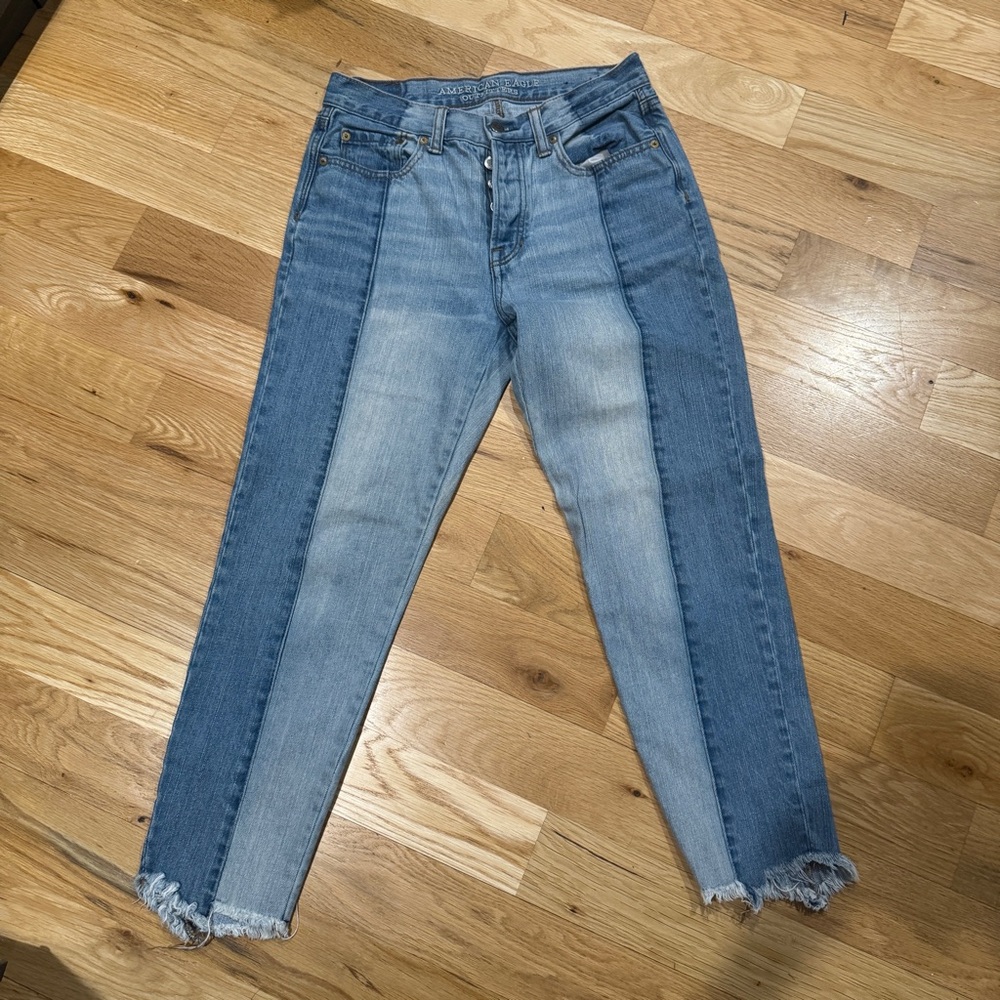 Americans eagle two tone jeans